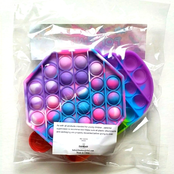 Pop Finity 2 pcs Bubble Fidget Toy Pack - Picture 4 of 4